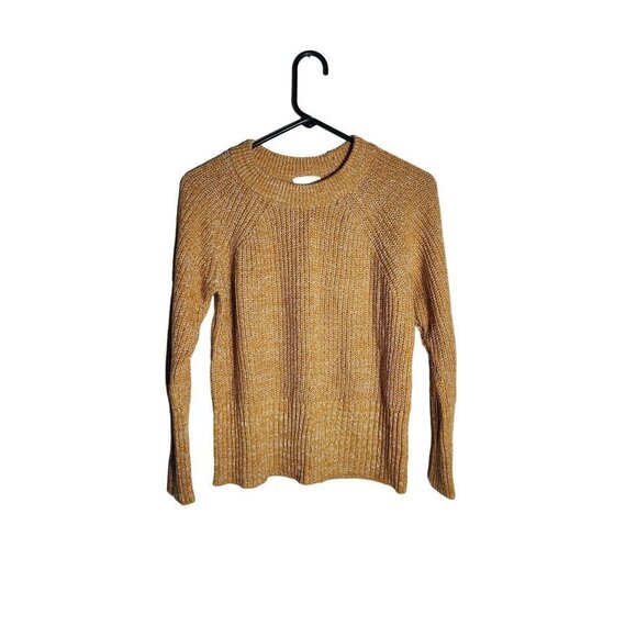 Universal Thread Knit Sweater Yellow Small - Picture 1 of 4